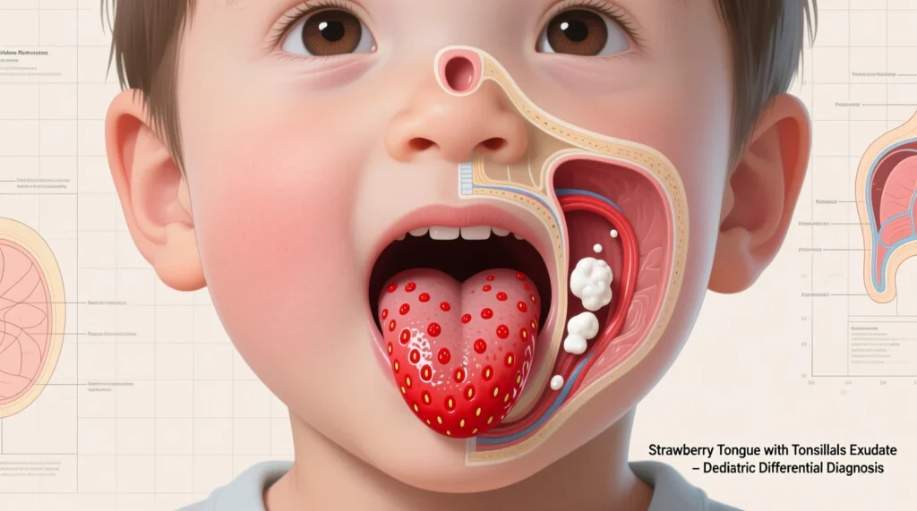 What Does Strep Throat Look Like in Children