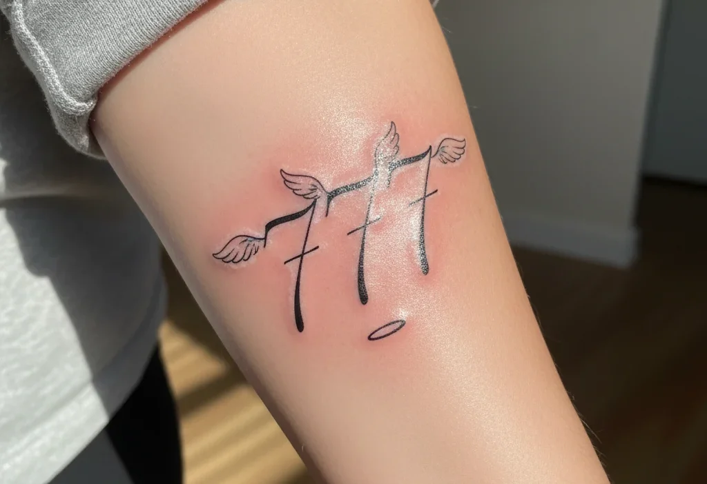 Angel Number Tattoo
