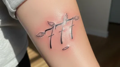 Angel Number Tattoo