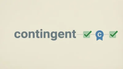 what does contingent mean