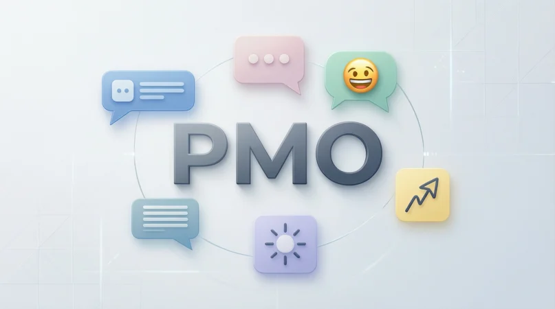 what does pmo mean in text